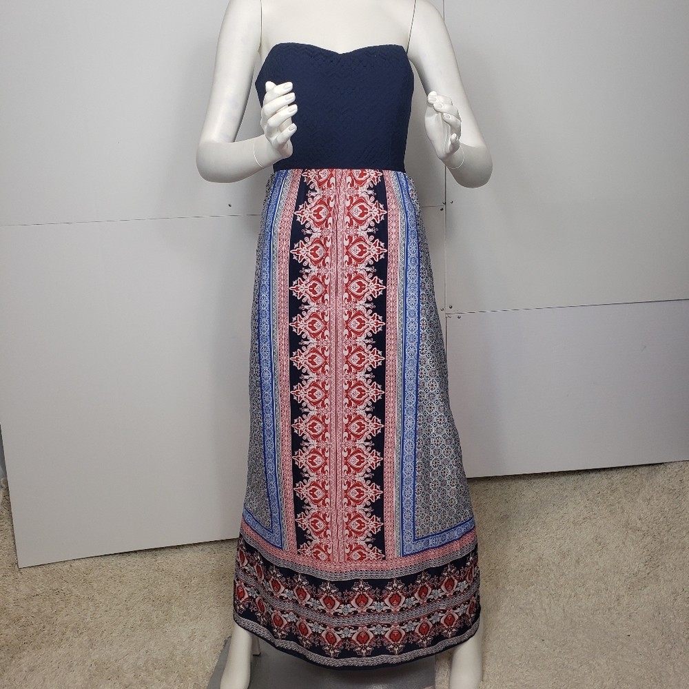 Accidentally In Love Sleeveless Maxi Cut-out back dress L